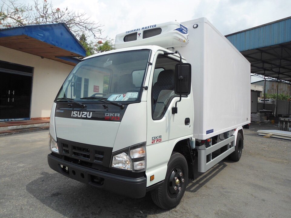 Xe tải Isuzu 2T5 thùng mui bạt  QKR77FE4